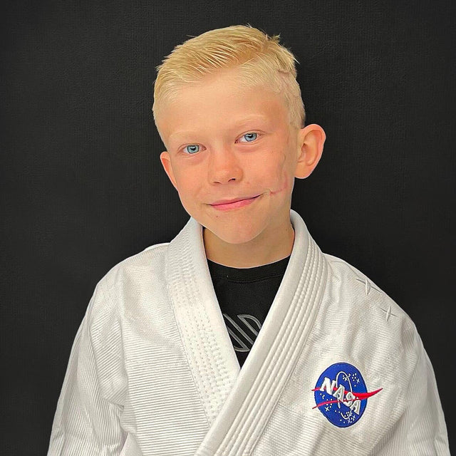 Bridger Walker Sanabul kids bjj gi
