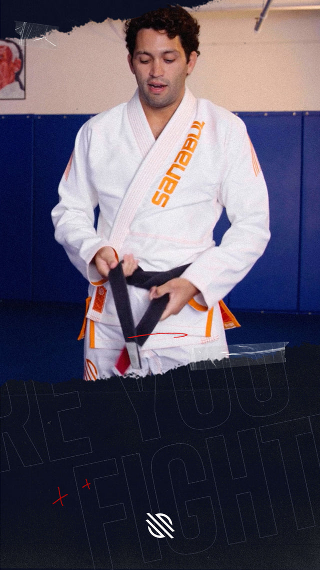 The two ways of tying your BJJ belt: Standard vs Super Knot