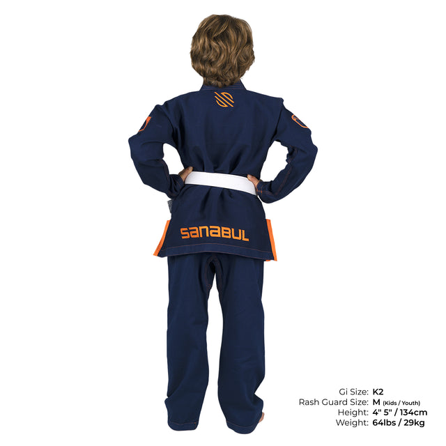 Navy/Orange