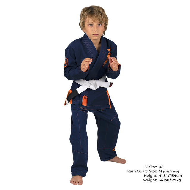 Navy/Orange