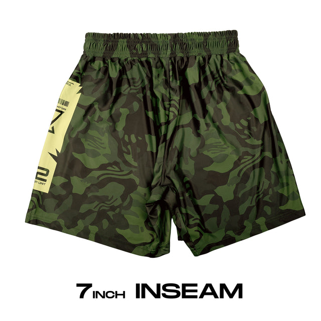 Green Camo (7in inseam)
