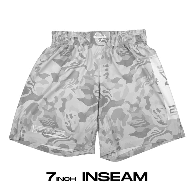White Camo (7in inseam)