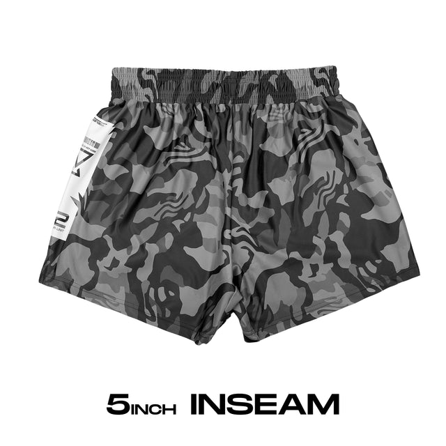 Black Camo (5in inseam)