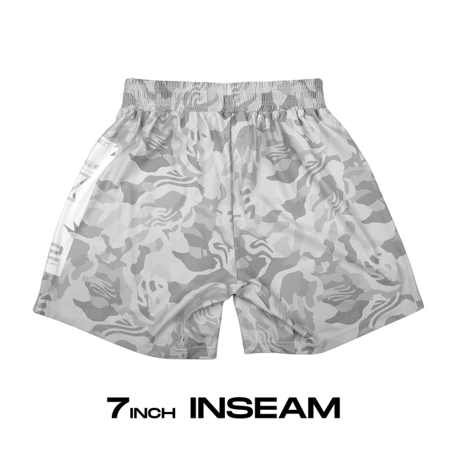 White Camo (7in inseam)
