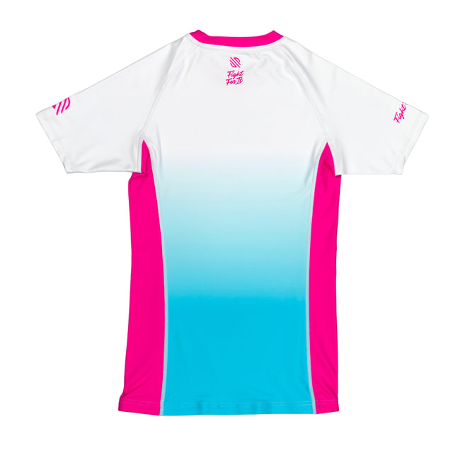 Rash Guard (White/Blue/Pink)