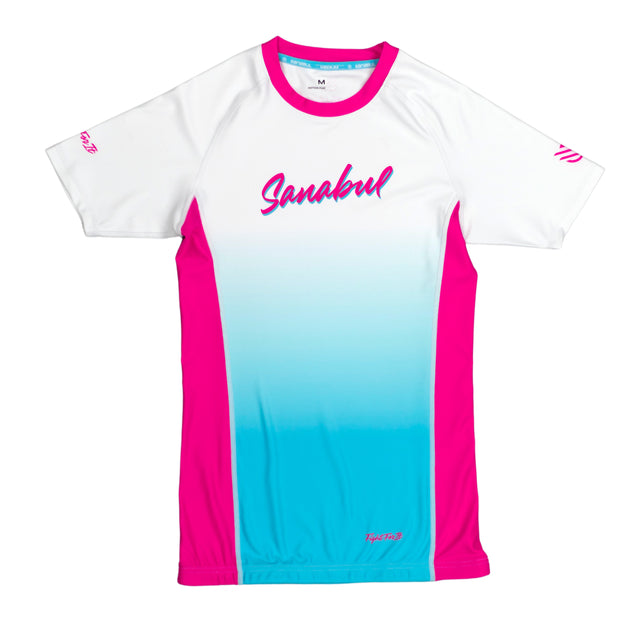 Rash Guard (White/Blue/Pink)