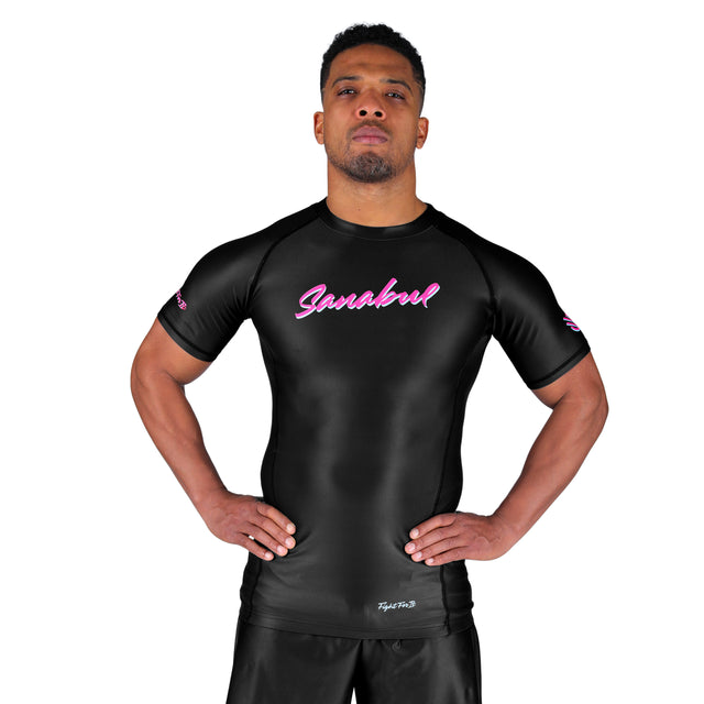 Rash Guard (Black/Blue/Pink)