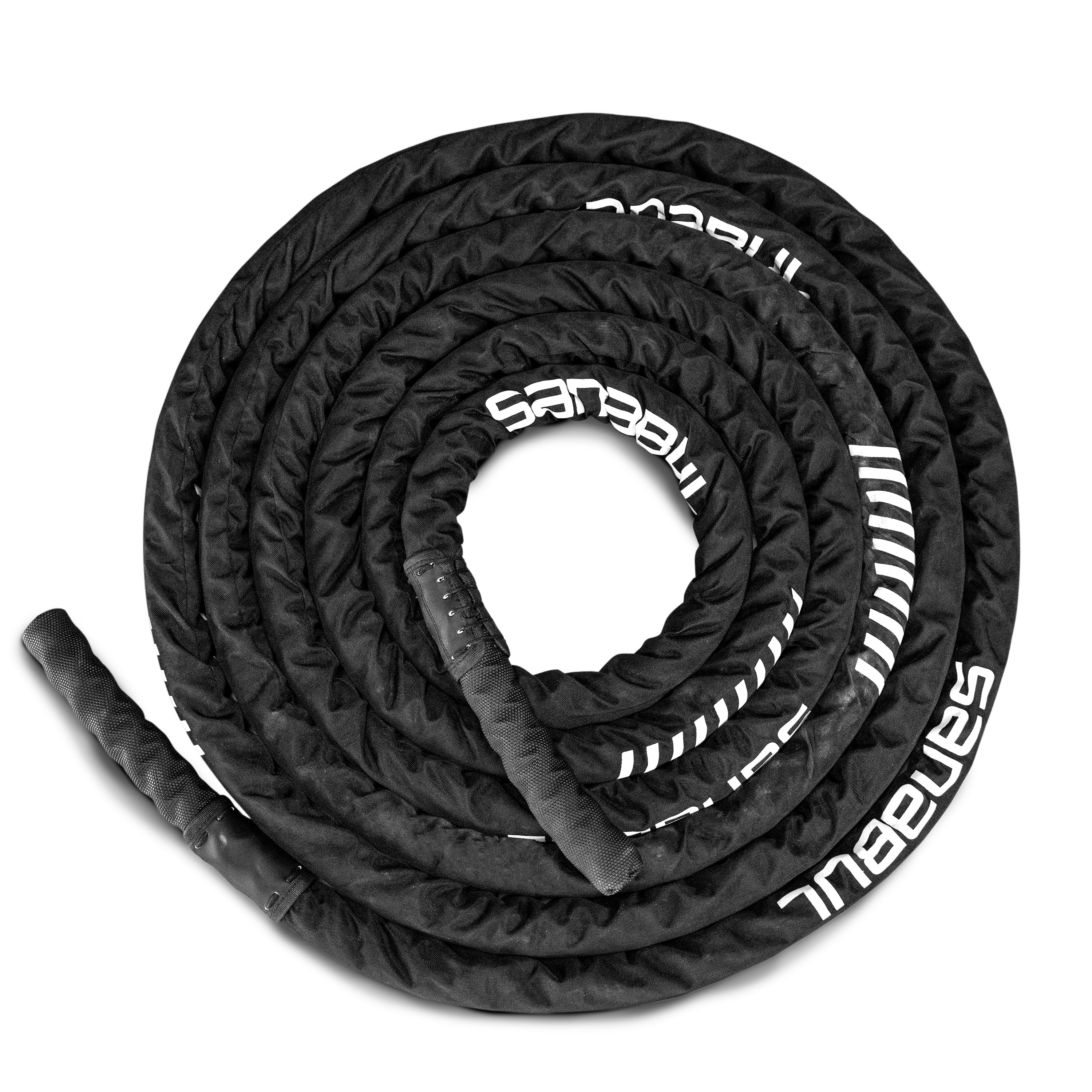 Combat Battle Fitness Rope with Protective Sheath | Sanabul, 40 ft