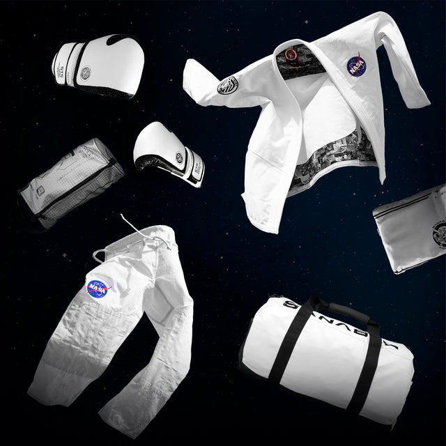 NASA gloves, gi and bags