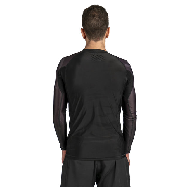 Sanabul Essentials Long Sleeve Compression Shirts for Men - MMA BJJ  Athletic Compression Shirt - Men Cross Training Rashguard