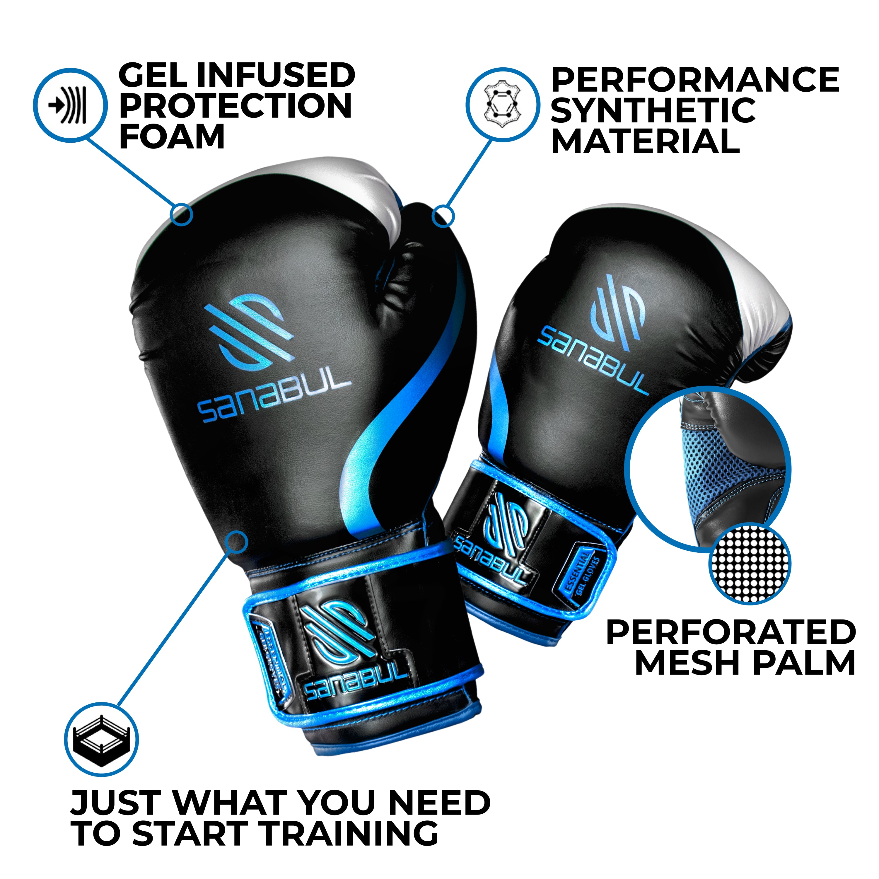 Sanabul essential gel boxing gloves online