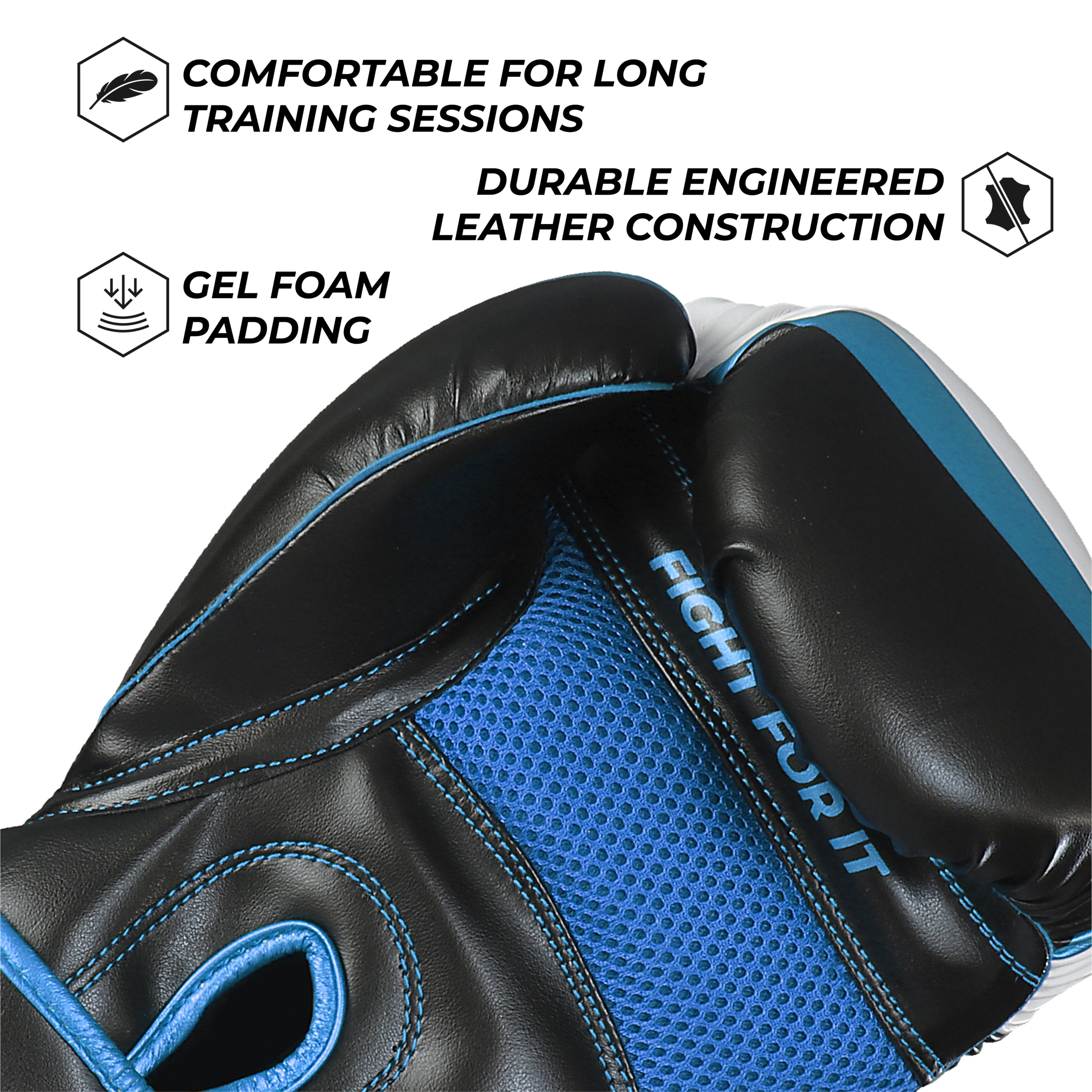 8 oz Youth Essential Gel Boxing Gloves | Kickboxing Gloves | Sanabul
