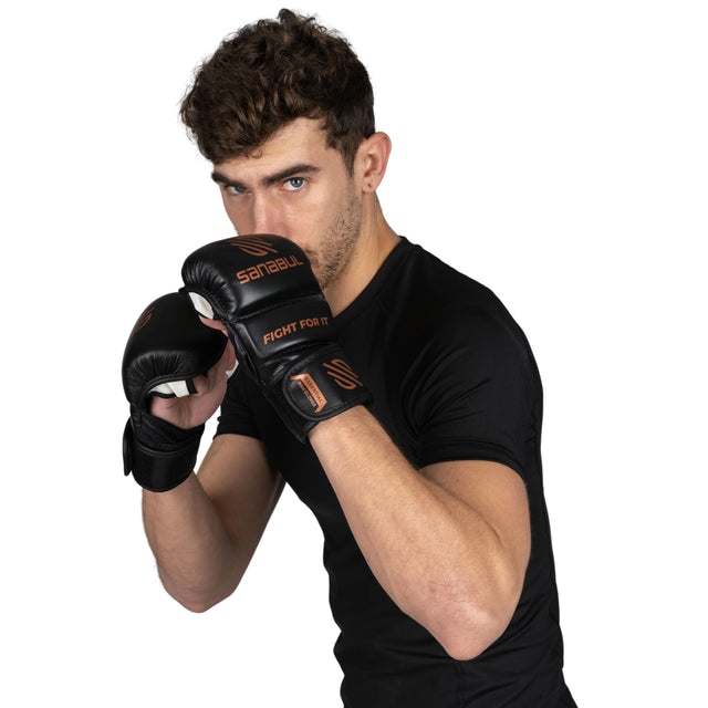 Sanabul Essential Manoplas para golpes MMA de boxeo curvas