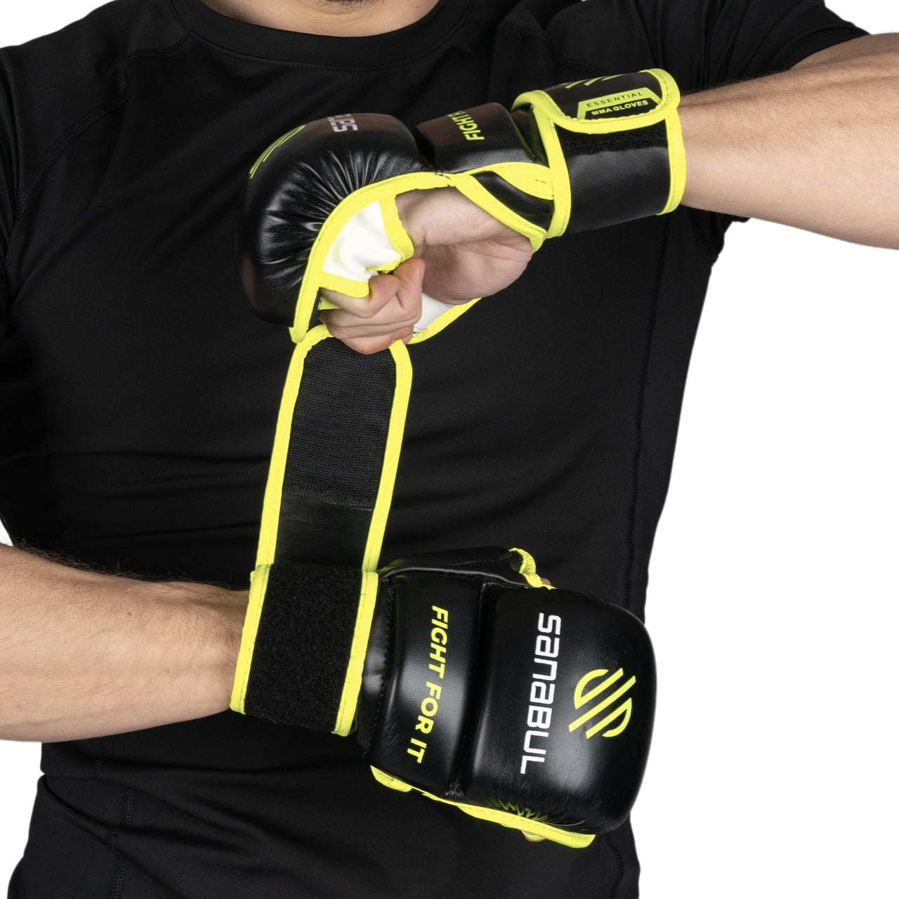 Farabi Hybrid 7-oz MMA Gloves – Semi Pro Training, Sparring, & Grappling