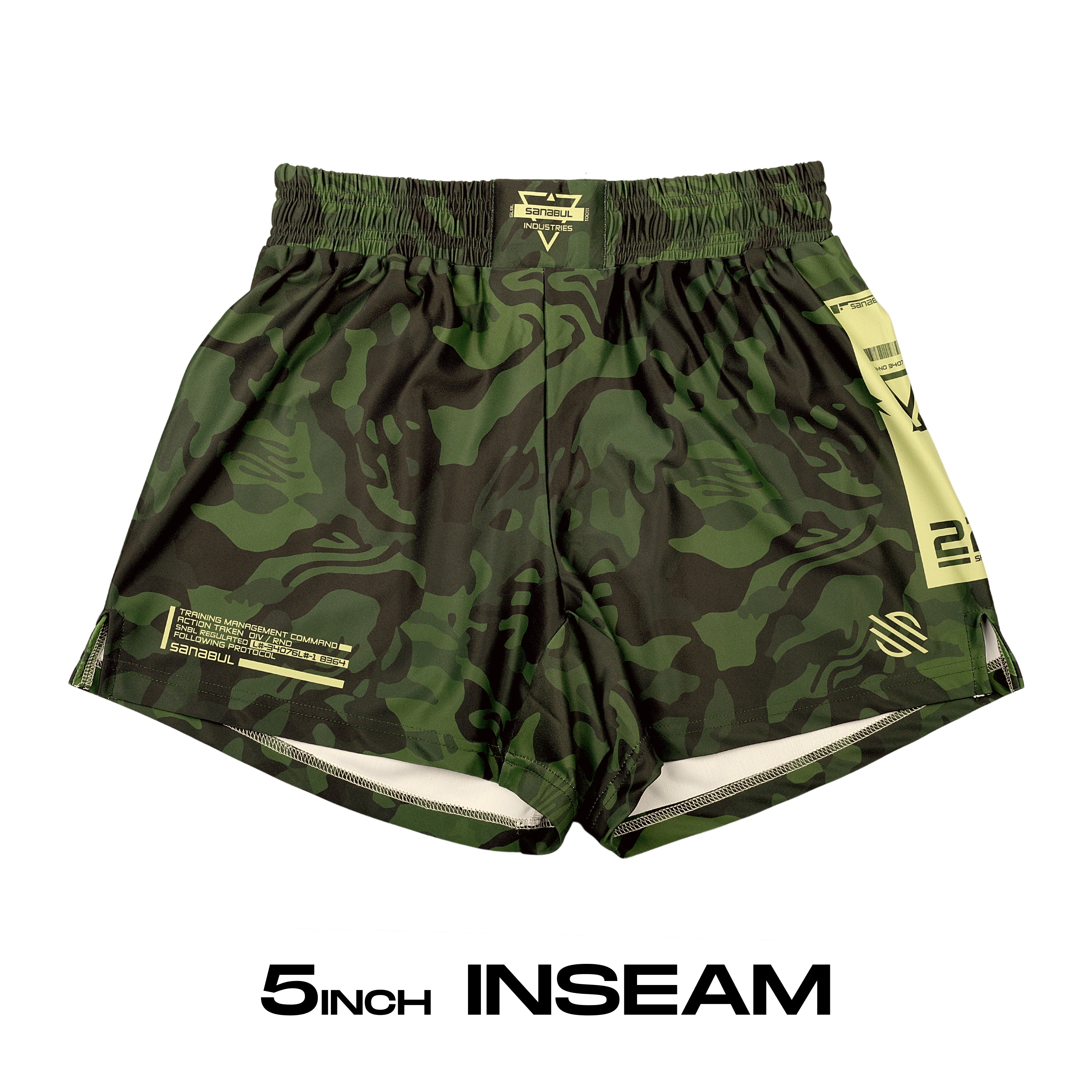 Sanabul Camo BJJ and MMA Fight Shorts