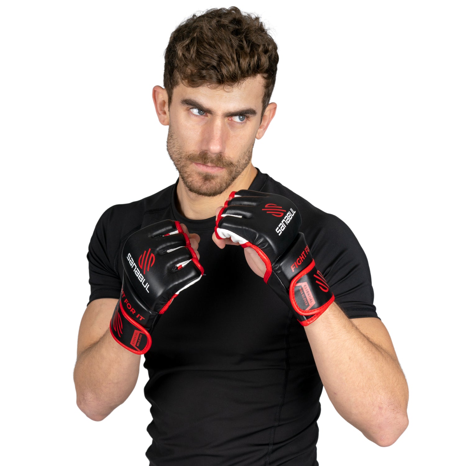 Essential MMA 4 oz Grappling Competition Gloves Sanabul