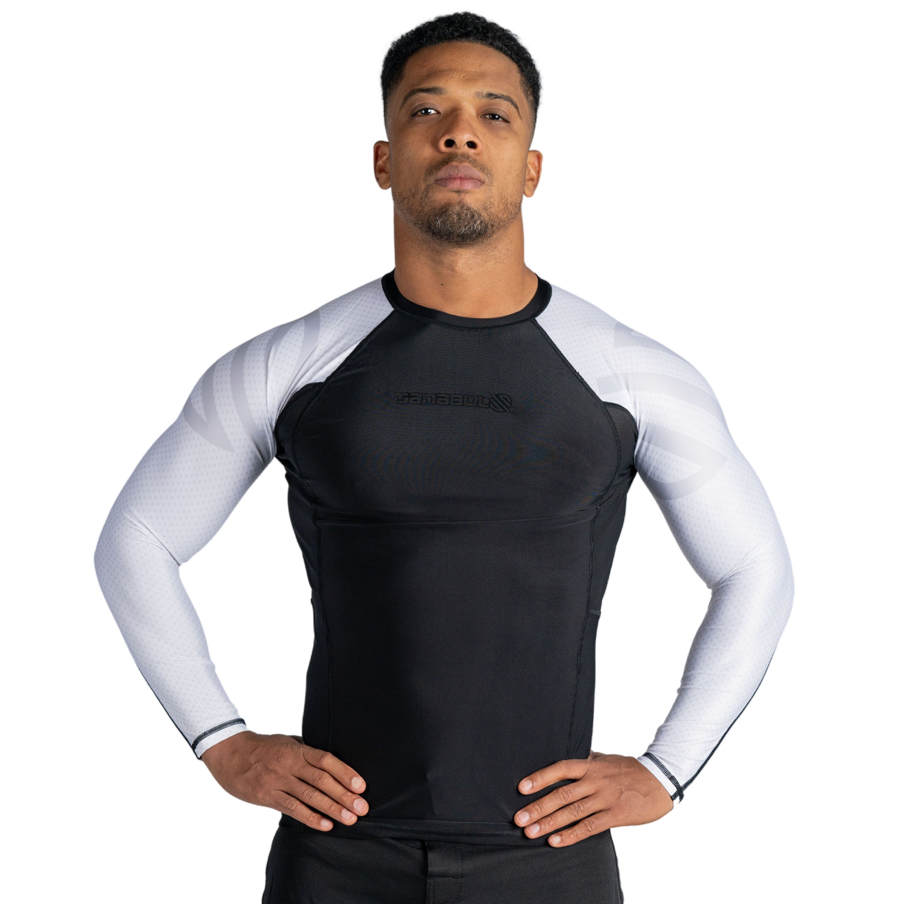 Essential Long Sleeve MMA & Jiu Jitsu Rash Guard | Sanabul