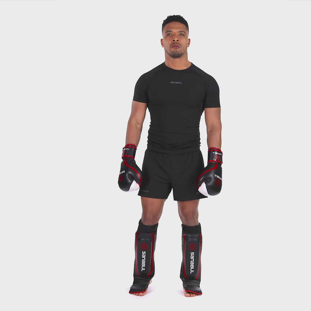 Mma protective gear.gloves, shinguards,c hot