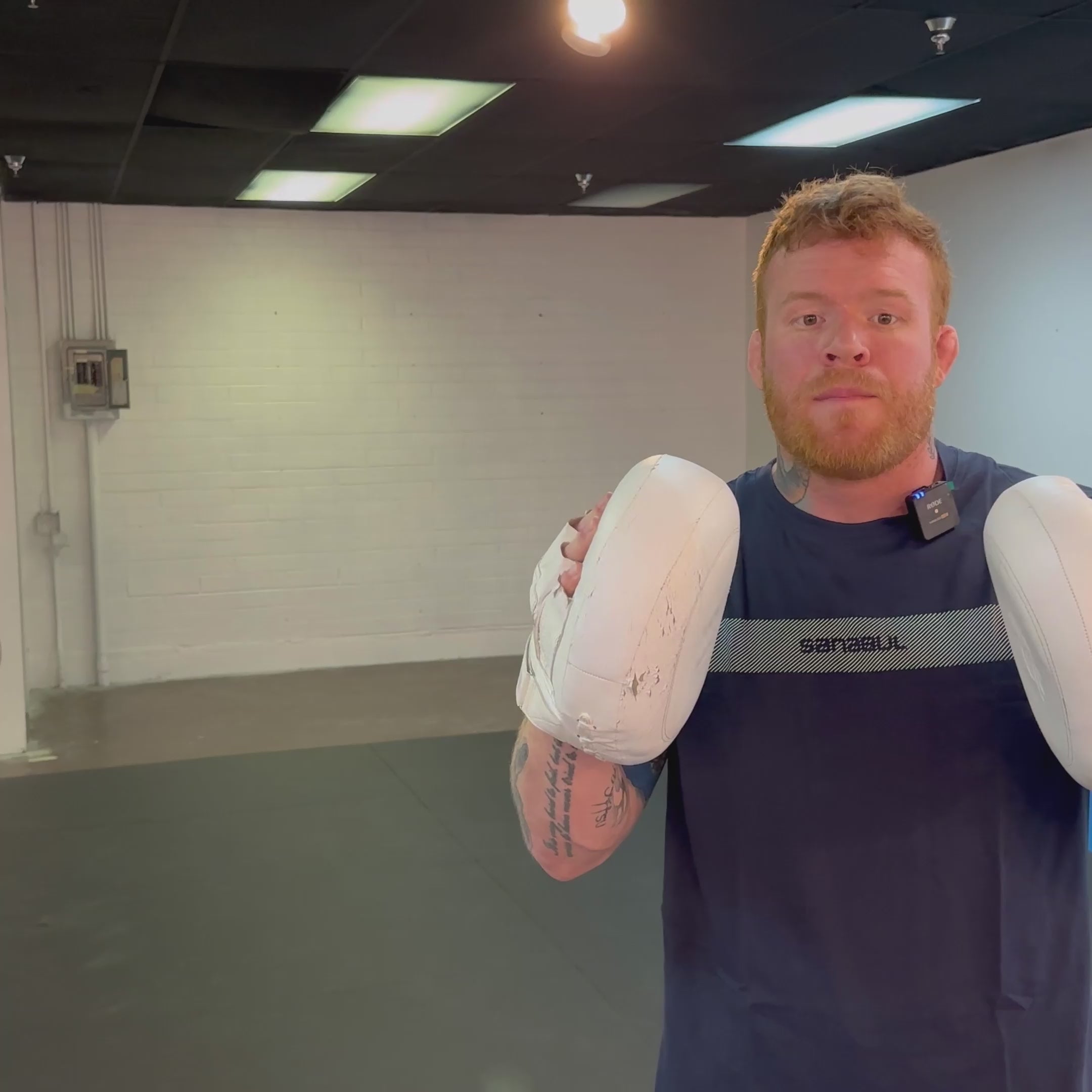 Battle Forged Air Mitts Boxing Punch Mitts | Sanabul