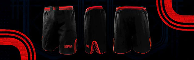 Sanabul Pantalones cortos esenciales de MMA | Pantalones cortos BJJ para  hombre | Pantalones cortos de boxeo | Jiu Jitsu, No Gi, Kick Boxing Shorts