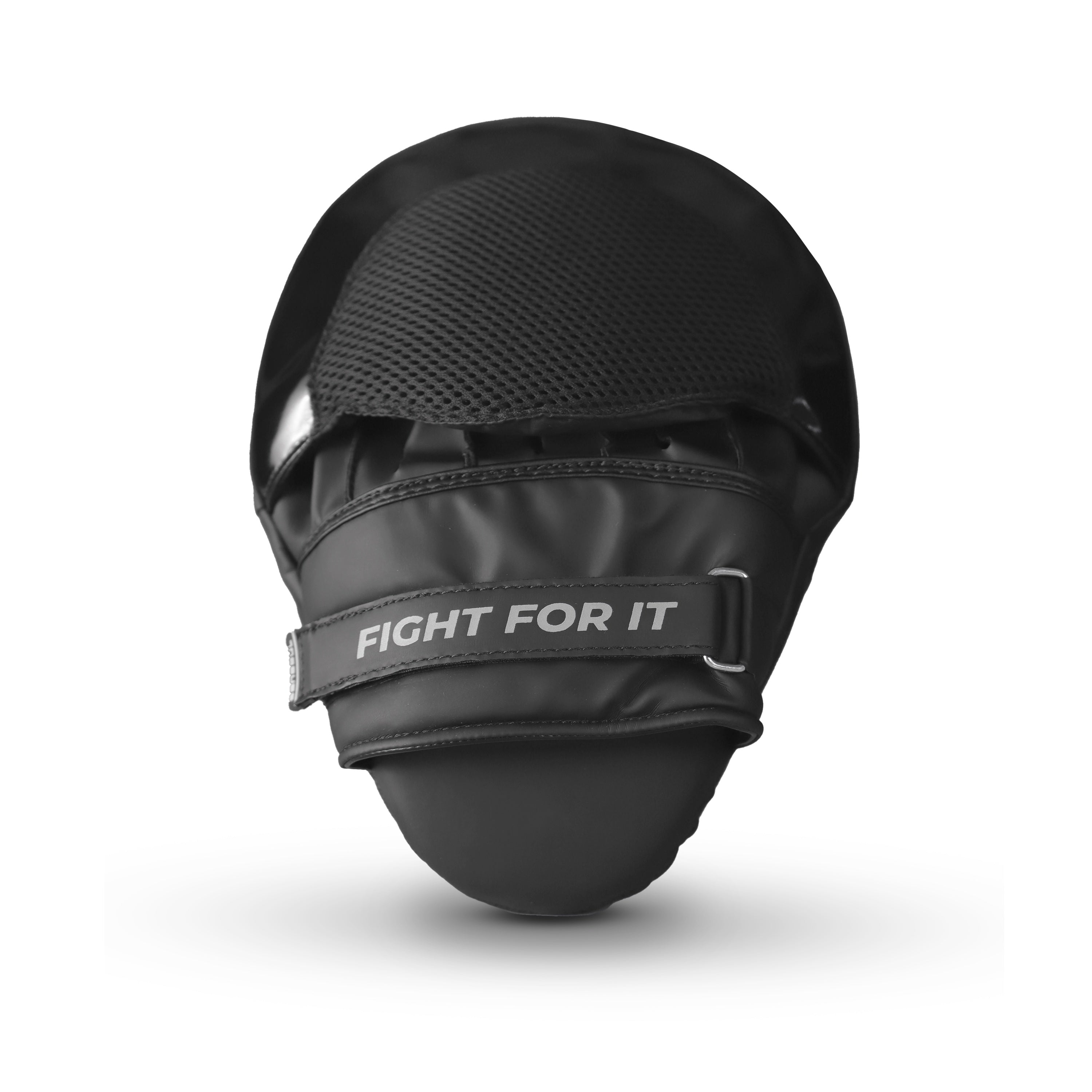 【YOURNUS】Boxing Pigmented Half Sleeve Winning Boxing Vintage Initial Logo Punching Gloves Black