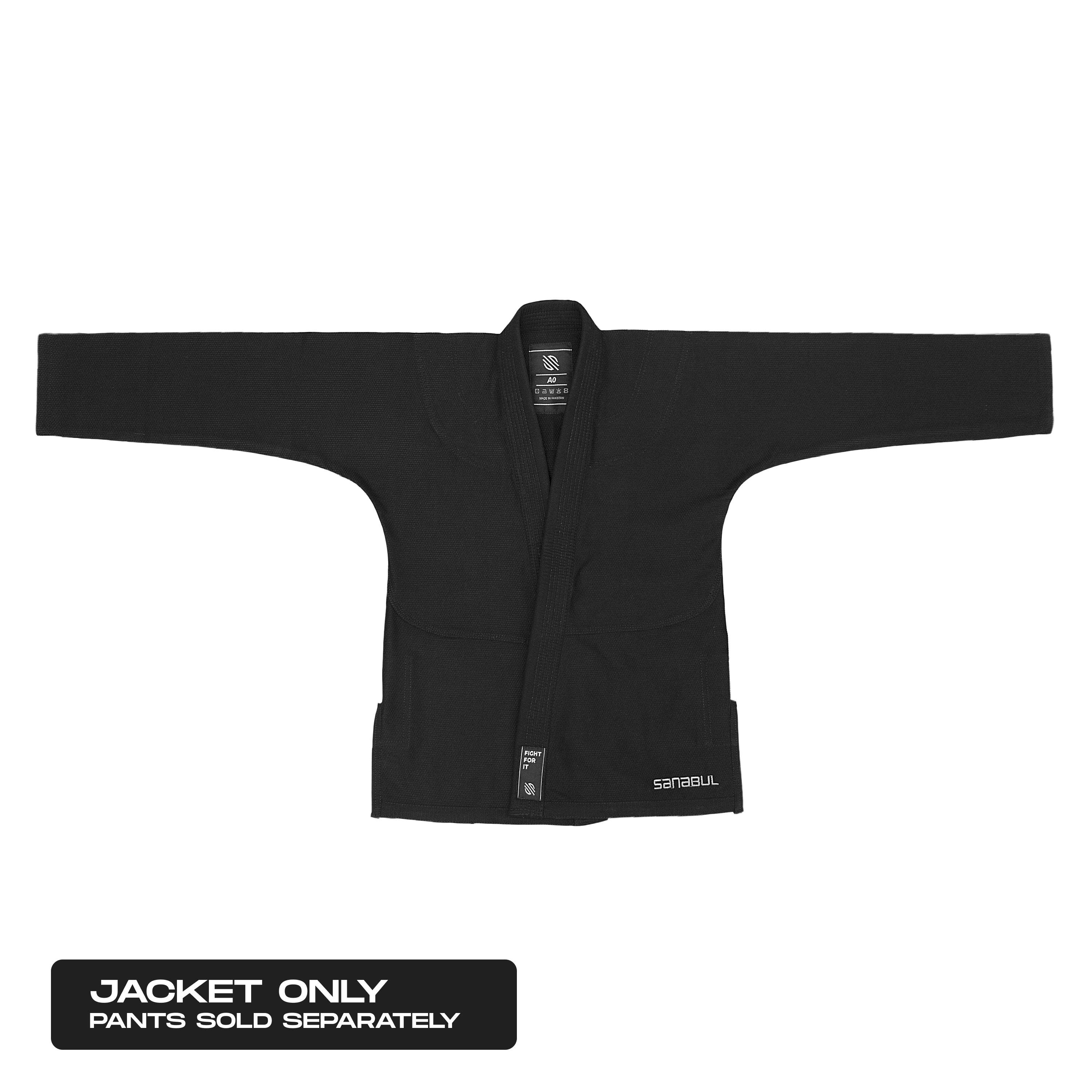 Sanabul  A0  ブラック　柔術着 Meet the Sanabul Model Zero Brazilian Jiu Jitsu BJJ Gi